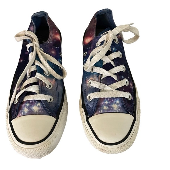 CONVERSE Chuck Taylor All-star Low Top Galaxy Satin Space Sneakers Size 6 - Picture 6 of 9